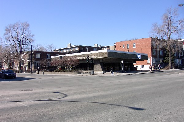 Métro von Montréal - Grüne Linie - Metrobahnhof Pie-IX 