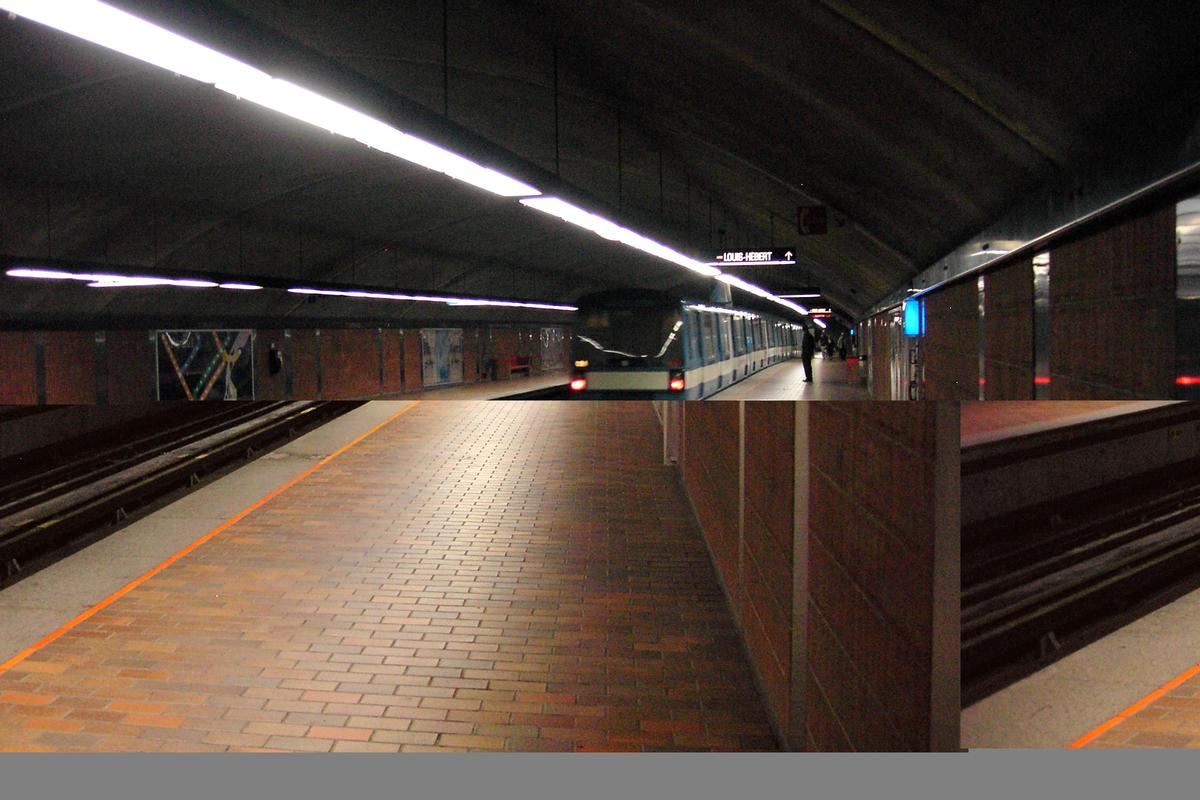 Montreal Metro - Blue Line - Iberville station 