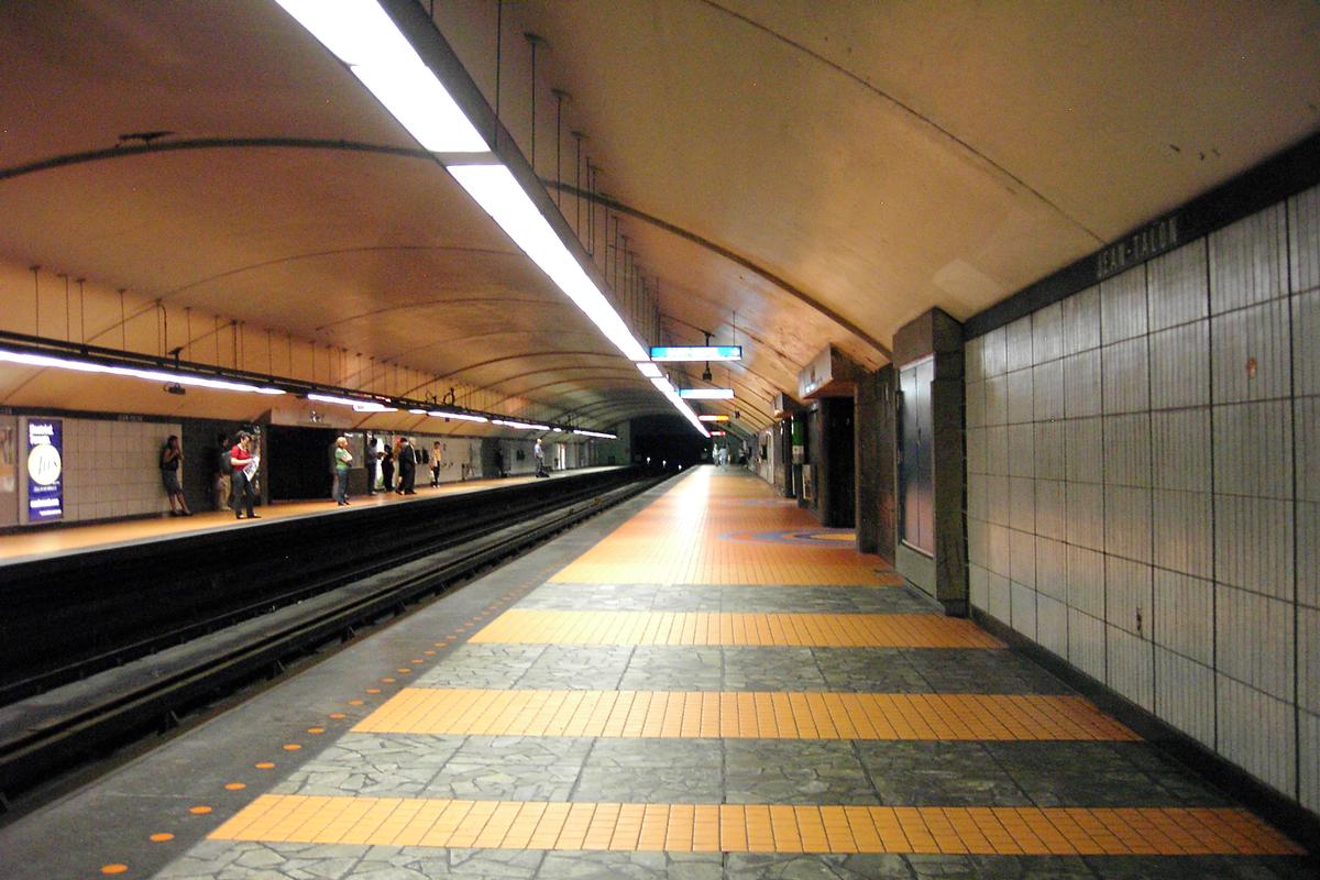 Montreal Metro - Blue & Orange Lines - Jean-Talon station 