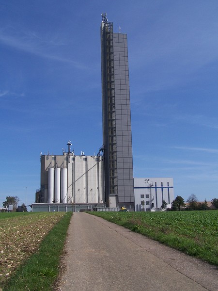 Getreidesilo Schapfenmühle, Ulm 