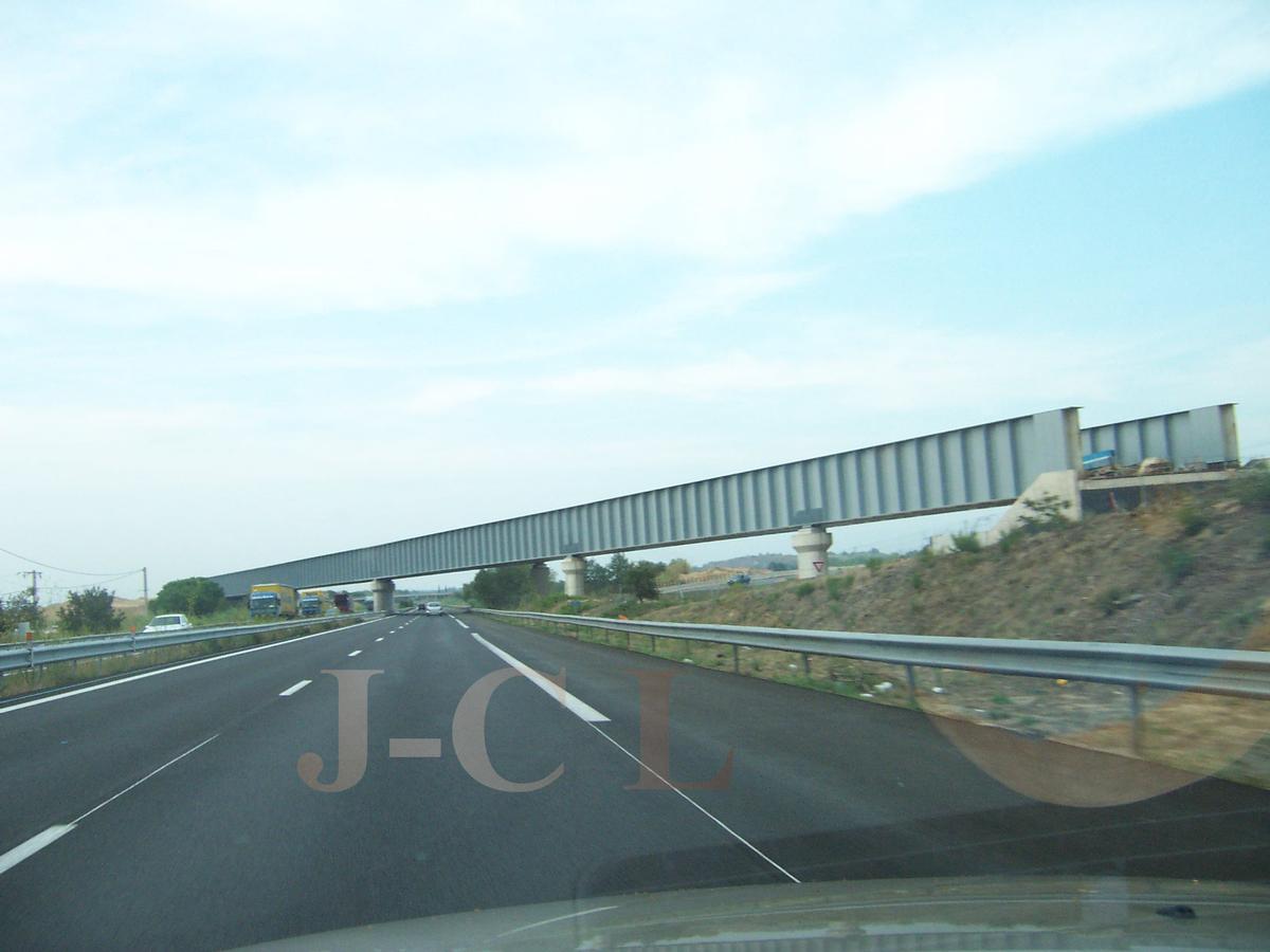 Viaduct across the A9 