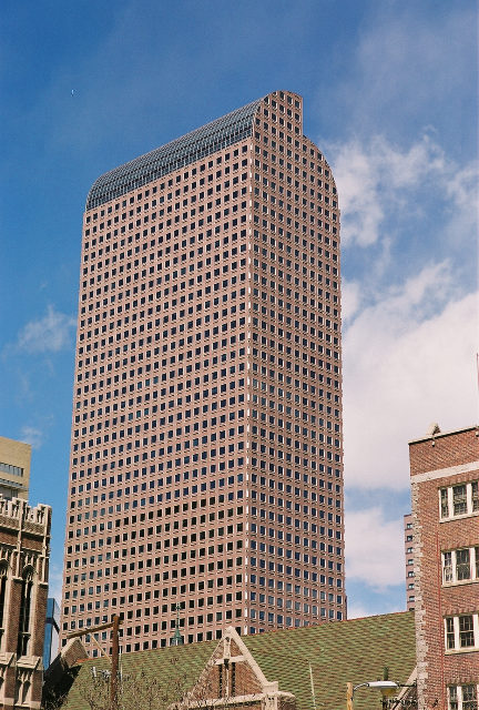 Wells Fargo Center, DenverView of the upper floors 