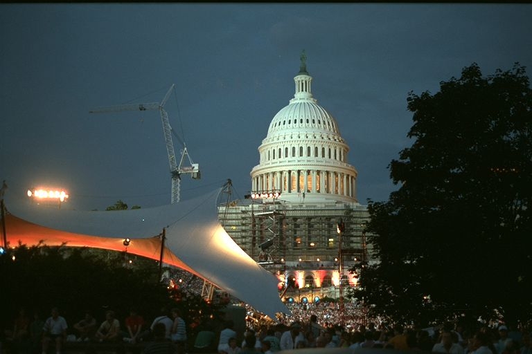 United States Capitol - Taken at Dusk before 4th of July concert 