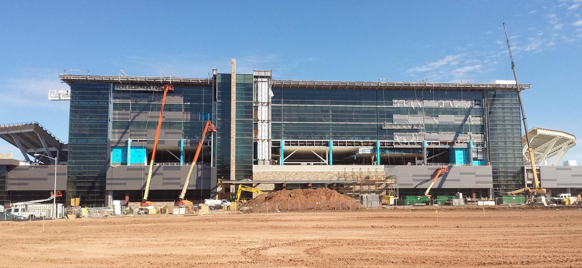 Colorado State Stadium - Under construction in 2017. 