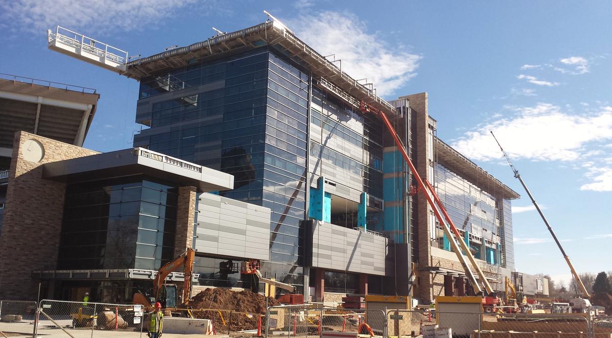 Colorado State Stadium - Under construction in 2017. 