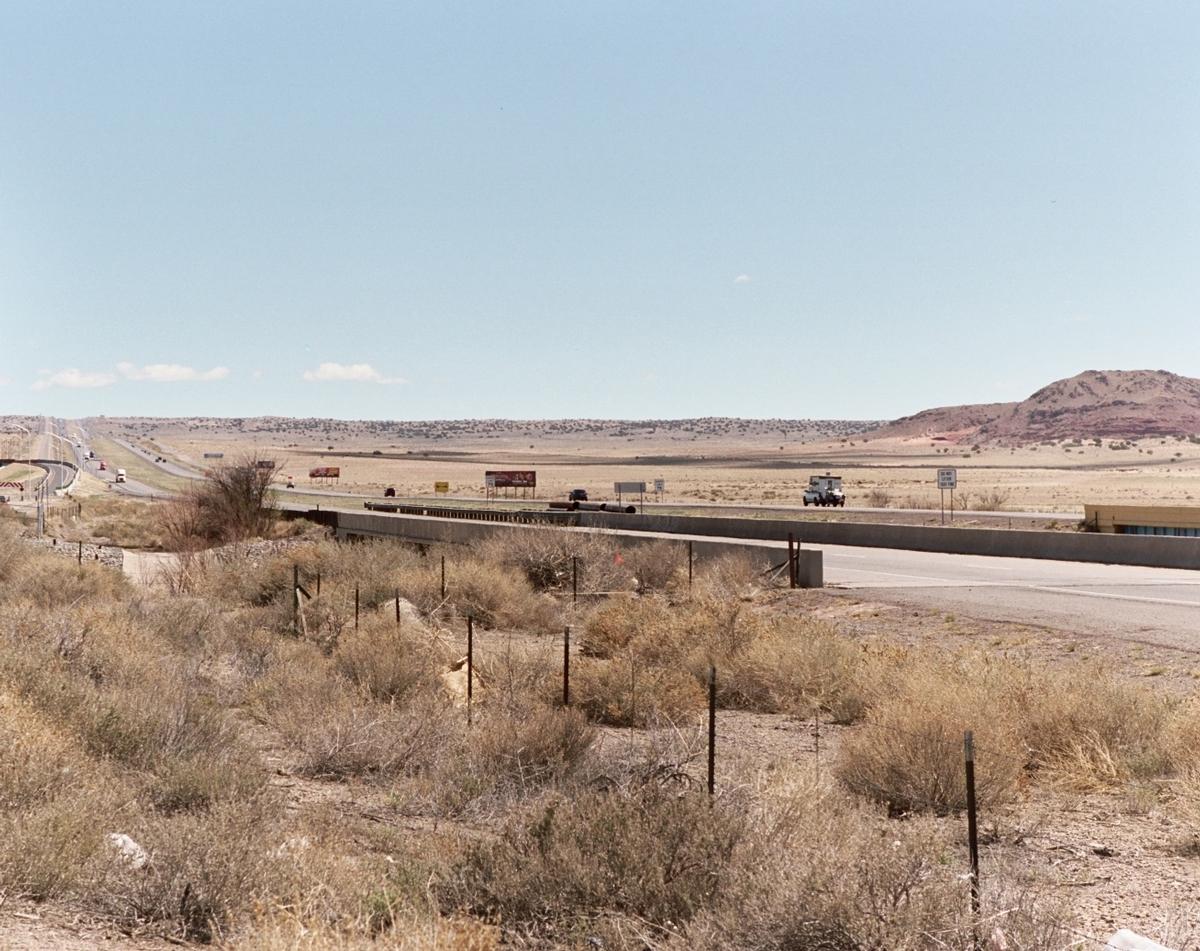 Interstate 40 west of Albuquerque, New Mexico 