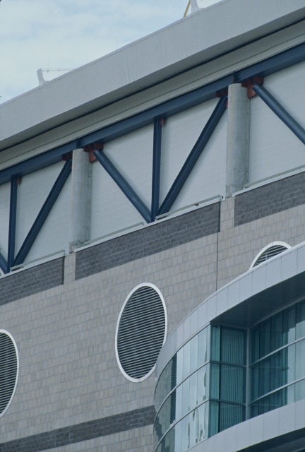 Alamodome. Some of the building detail 