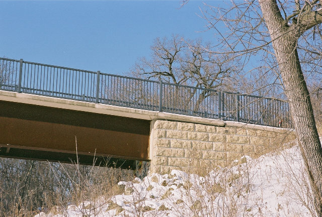 Bloomington Ferry Trail Bridge 