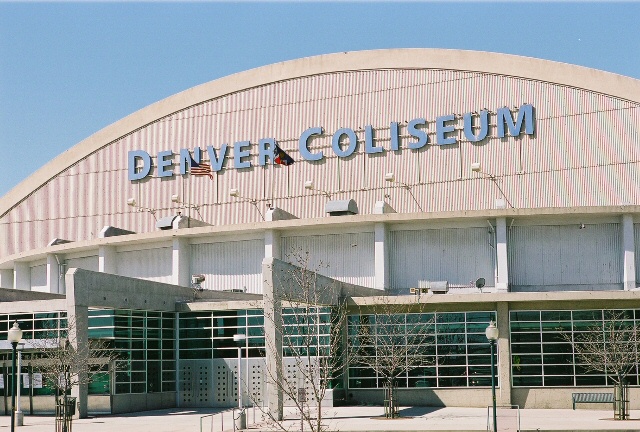 Views of the Denver Coliseum 