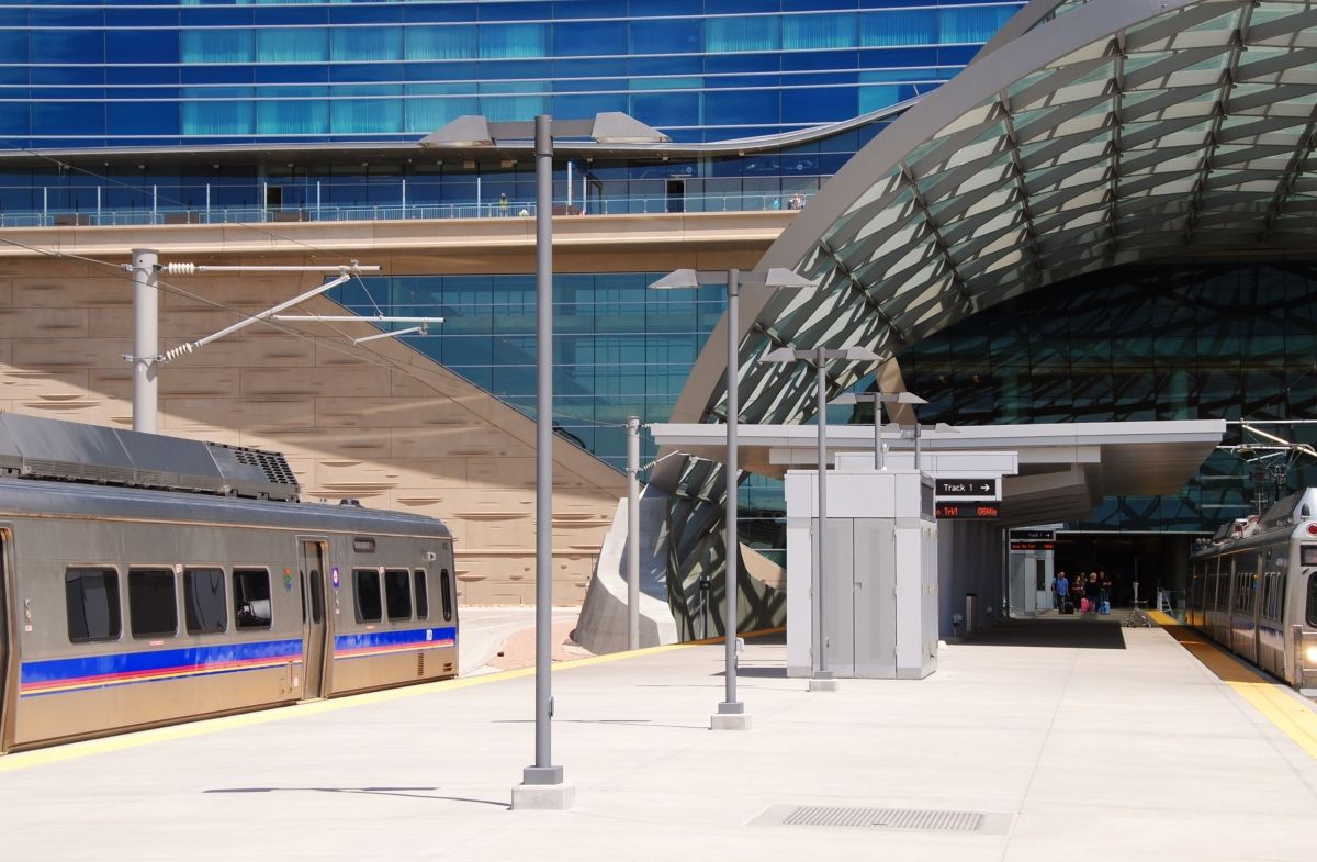 Denver International Airport Commuter Rail Station 