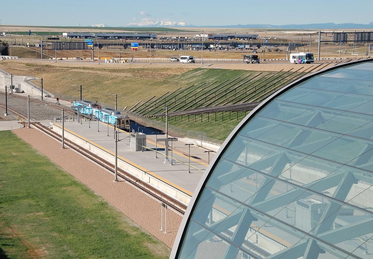 Denver International Airport Commuter Rail Station 