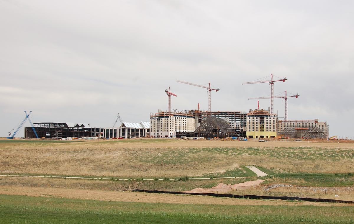 Gaylord Rockies Resort and Convention Center - Under construction in 2017. 