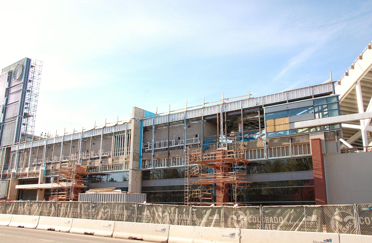 Colorado State Stadium - Construction wrapping up in 2017. 