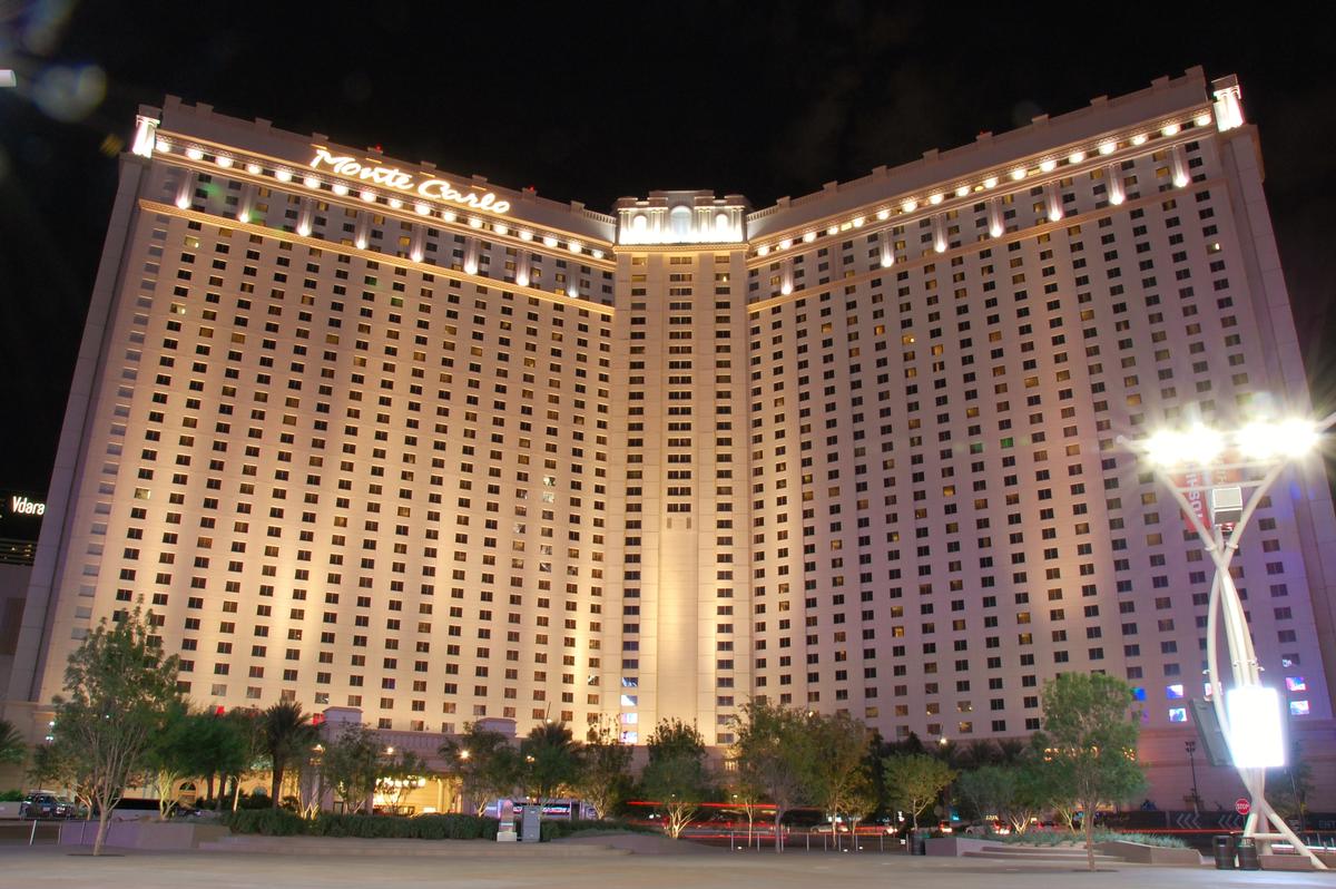 Monte Carlo Hotel Map - Map of Monte Carlo Las Vegas