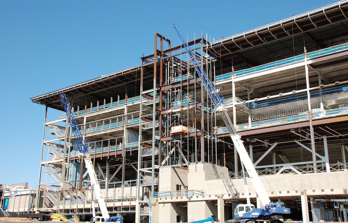 Colorado State Stadium - Under construction in 2016. 