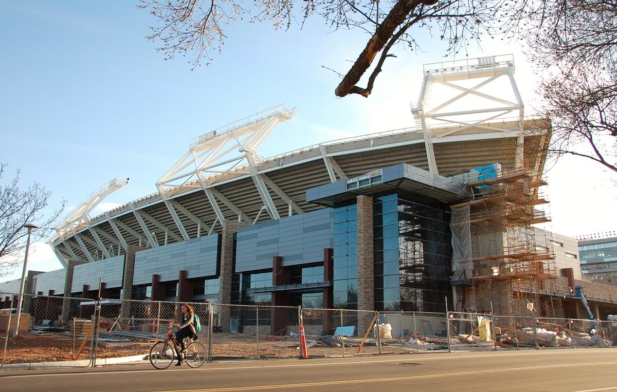 Colorado State Stadium - Construction wrapping up in 2017. 