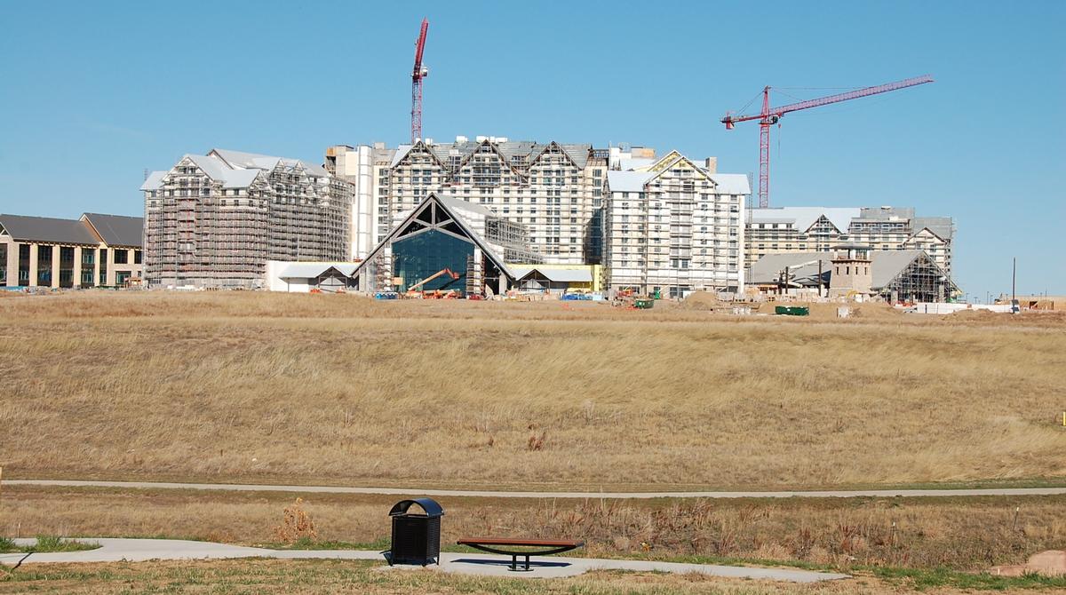 Gaylord Rockies Resort and Convention Center - Under construction in 2017. 