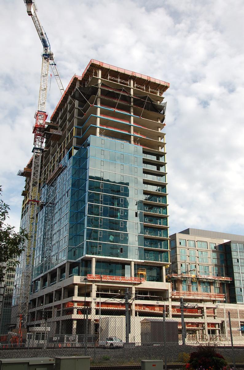 The Grand - North Tower - Under construction in 2017. 