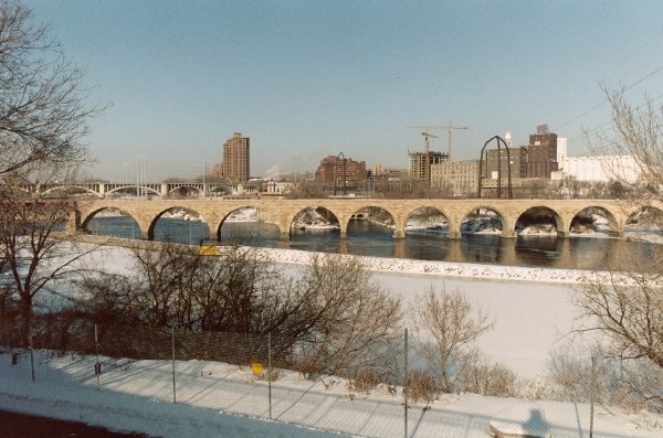 Views of the Stone Arch Bridge 