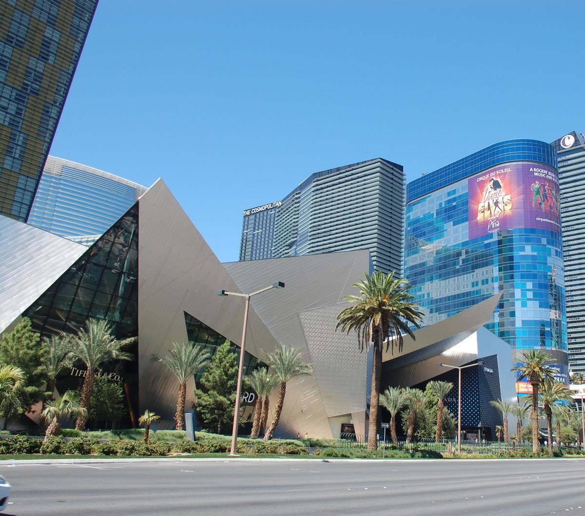 Crystals at City Center (Left) The Harmon (Right) 