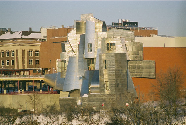 View of the Weisman Museum 