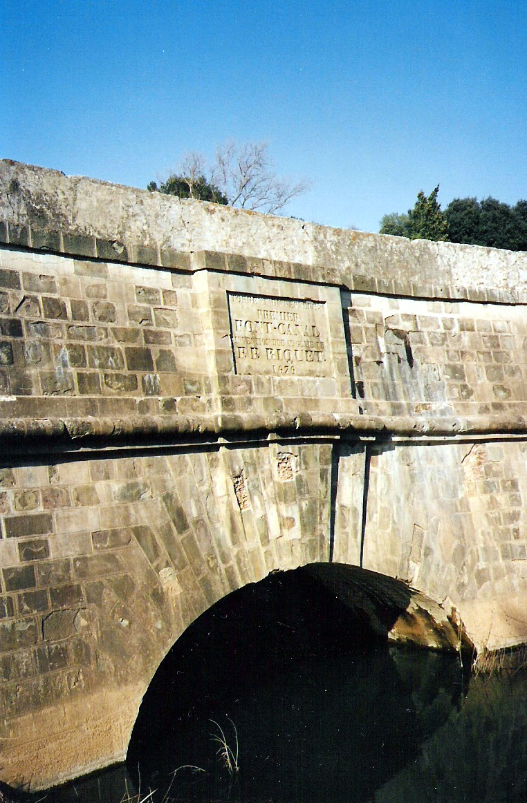 Canal du MidiRépudre-Kanalbrücke 