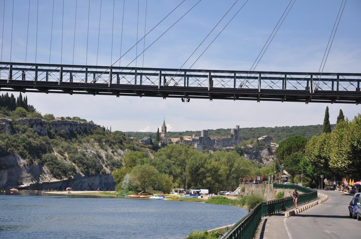 Pont suspendu de Saint-Martin 