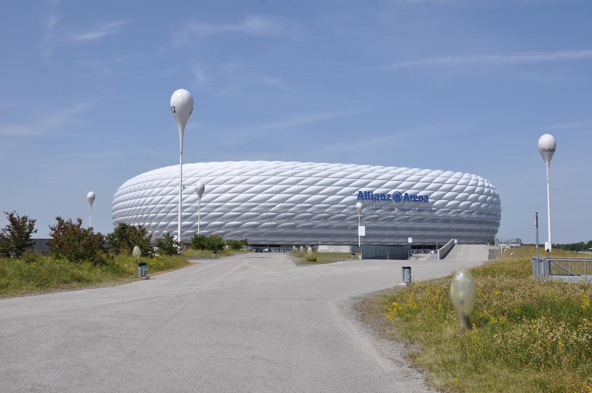 Allianz Arena football stadium 