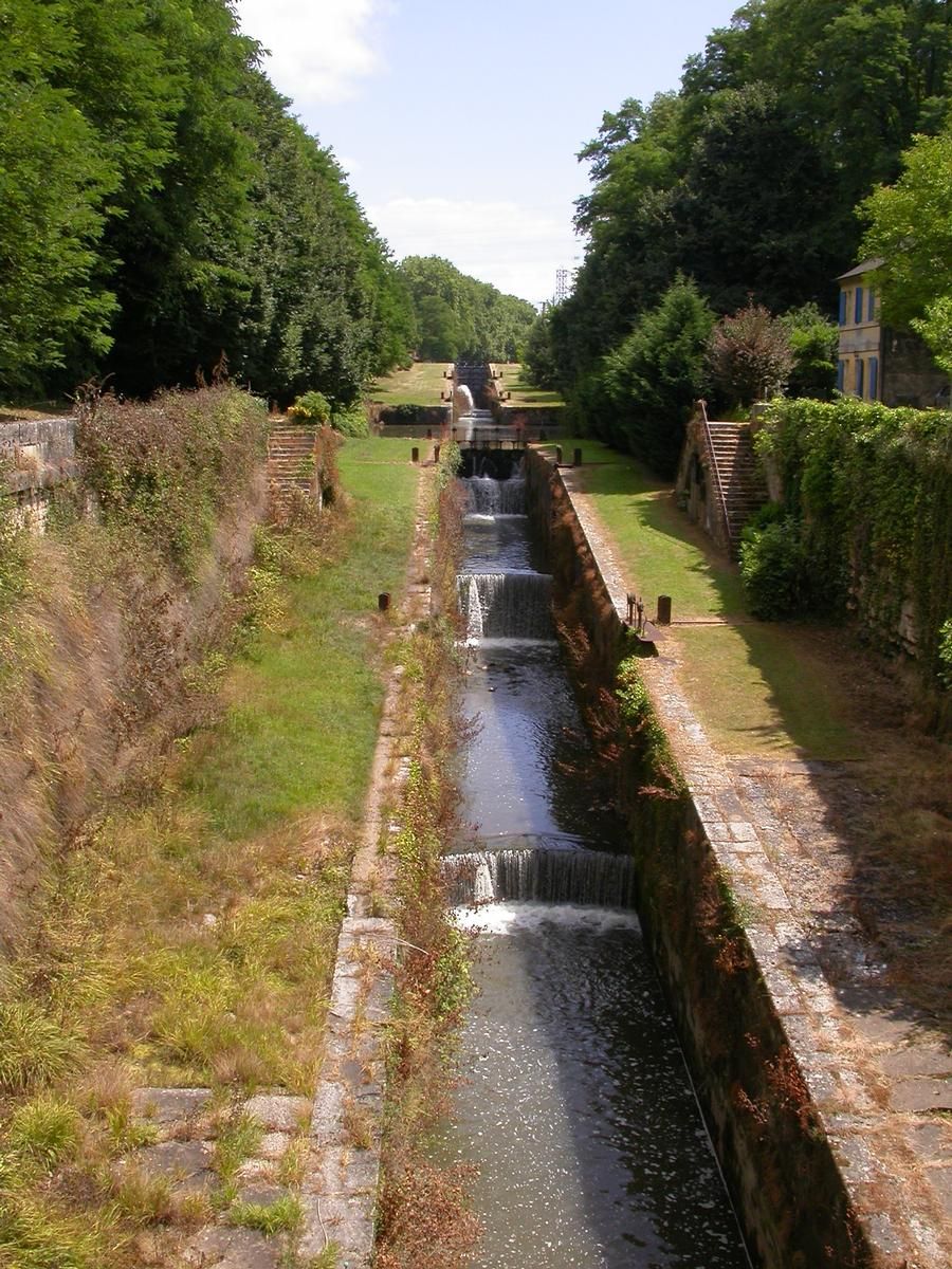 Canal de Lalinde – Escalier d'écluse de Tuilières 