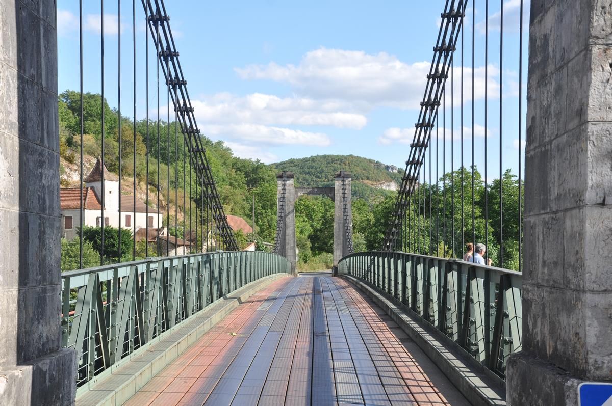 Hängebrücke Cajarc 