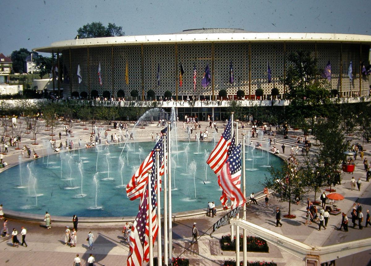 Expo 1958 - Pavillon der USA 