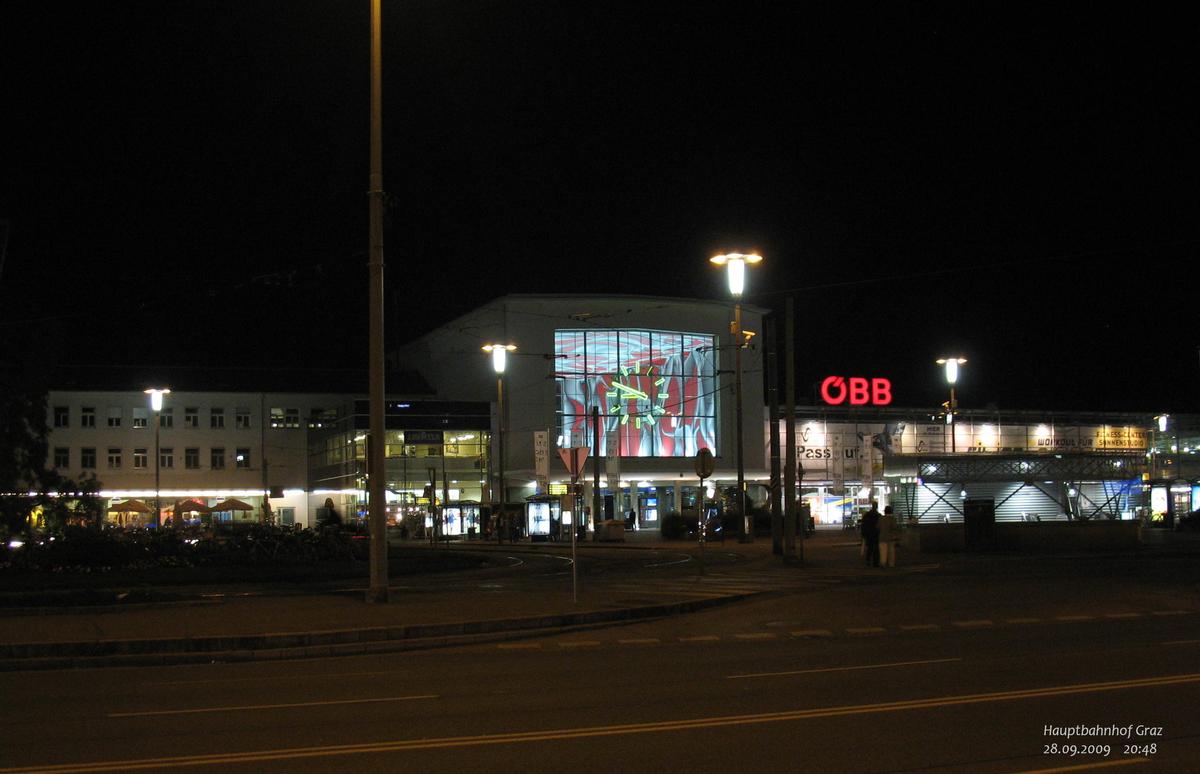 Hauptbahnhof, Graz 