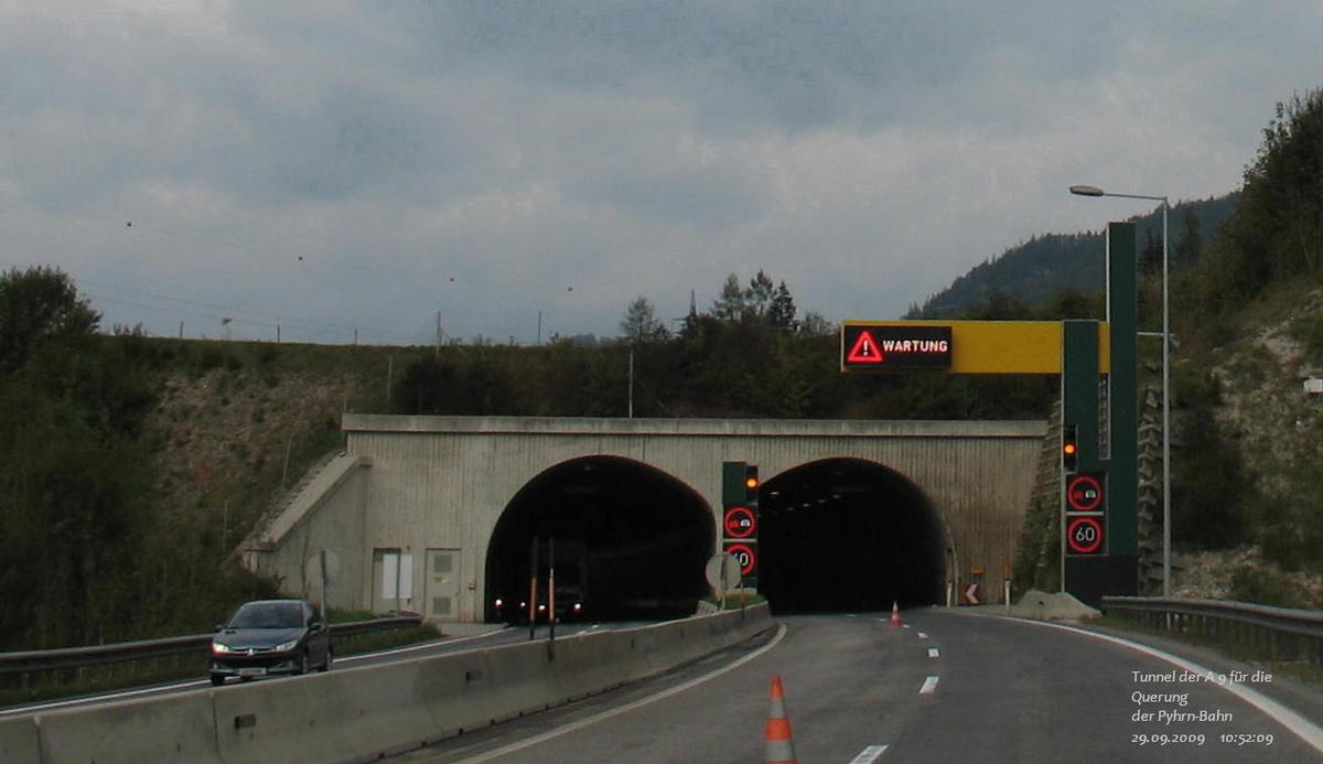 Kurztunnel der A9 (Pyhrn-Autobahn) bei St. Pankraz 