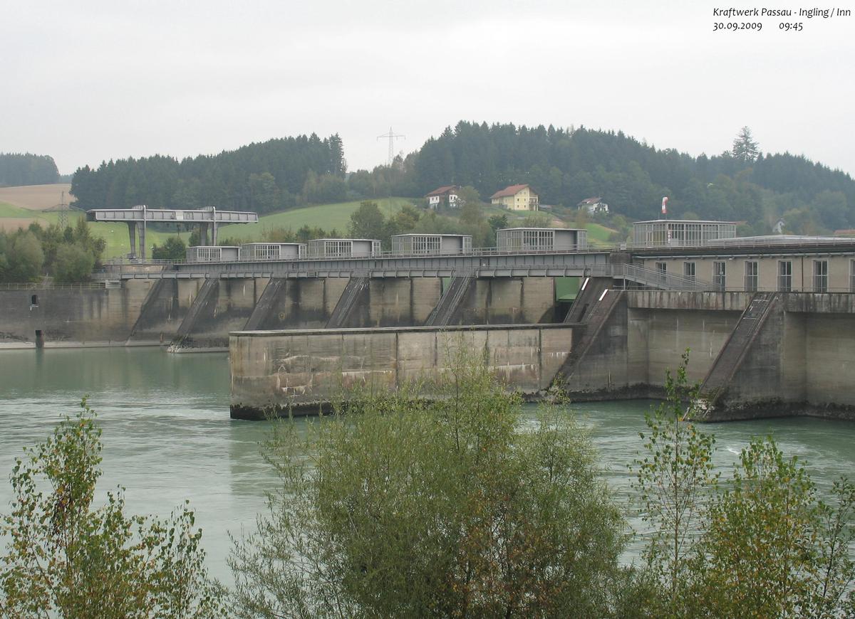 Kraftwerk Passau - Ingling / Inn 
