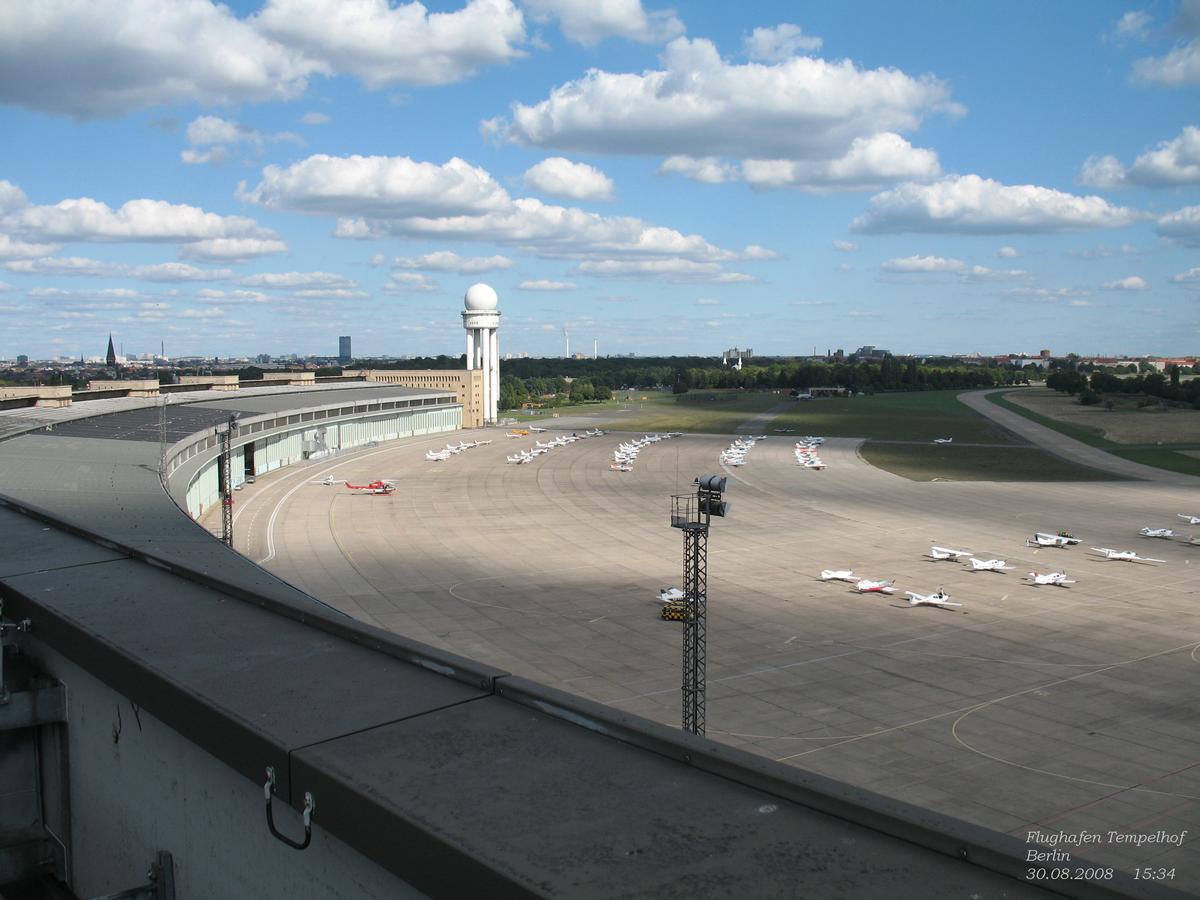 Flughafen Tempelhof in Berlin 