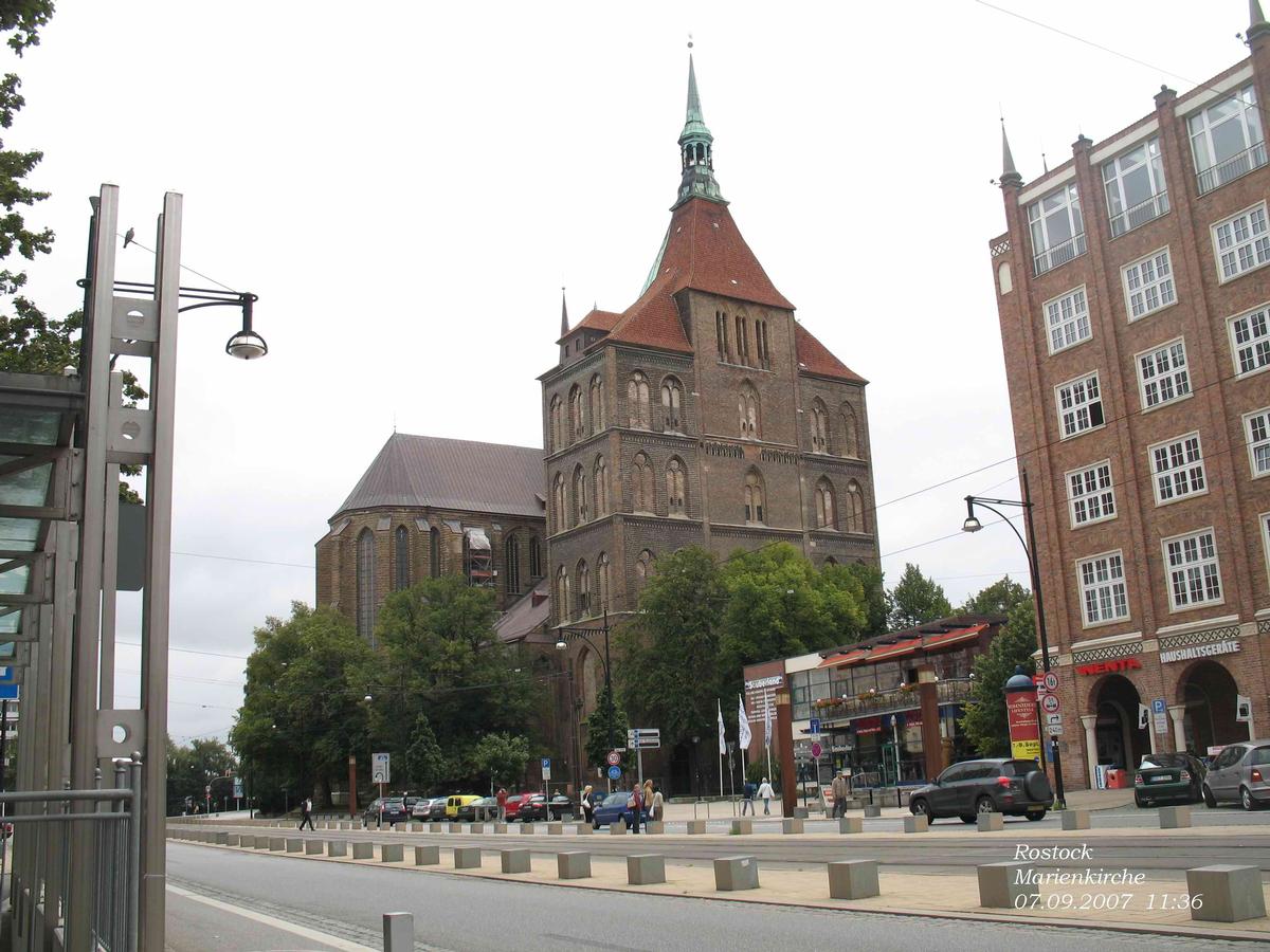 Rostock / Mecklenburg-Vorpommern: Marienkirche 