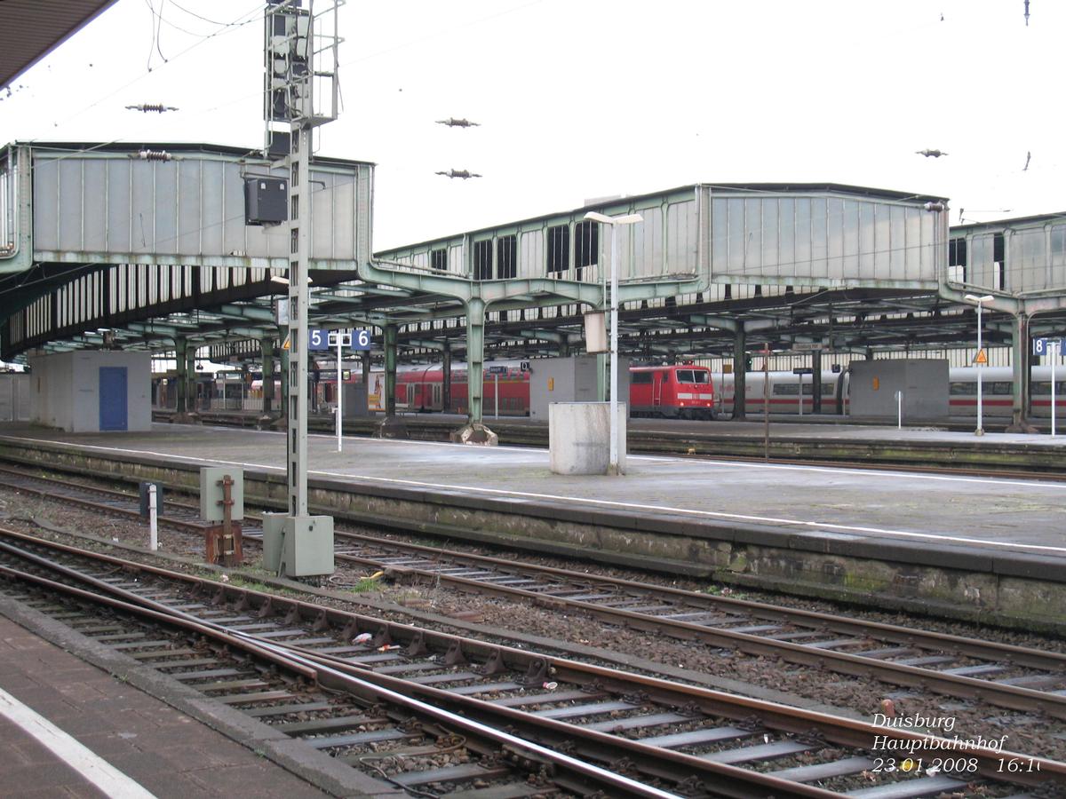 Gare centrale de Duisburg 