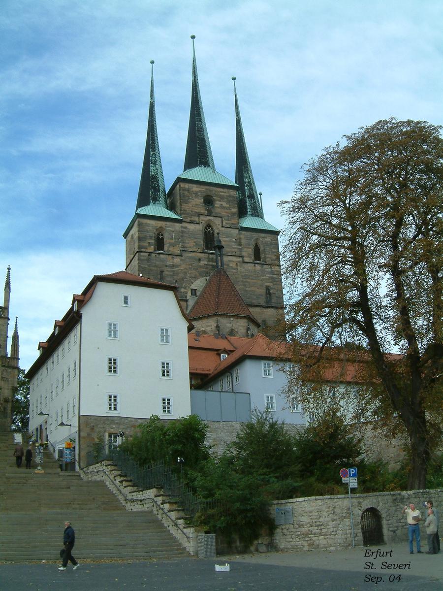 Erfurt - Eglise Saint-Sévère 