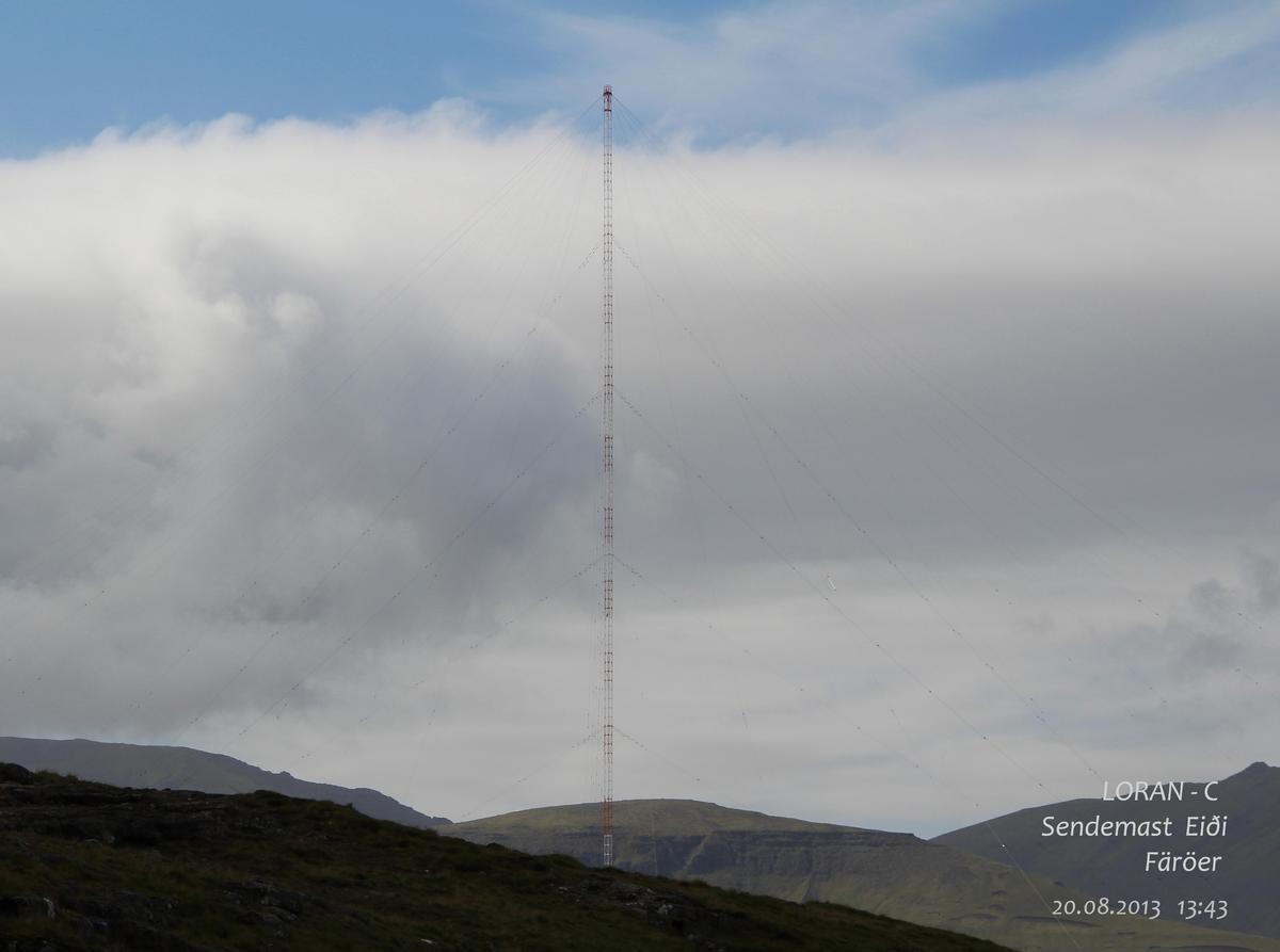 Mât émetteur LORAN-C d'Eiði 