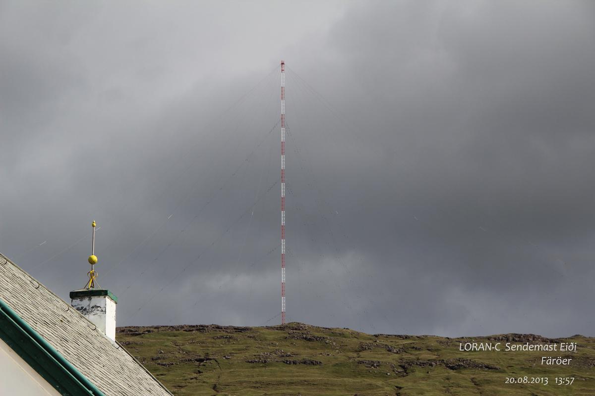 Mât émetteur LORAN-C d'Eiði 