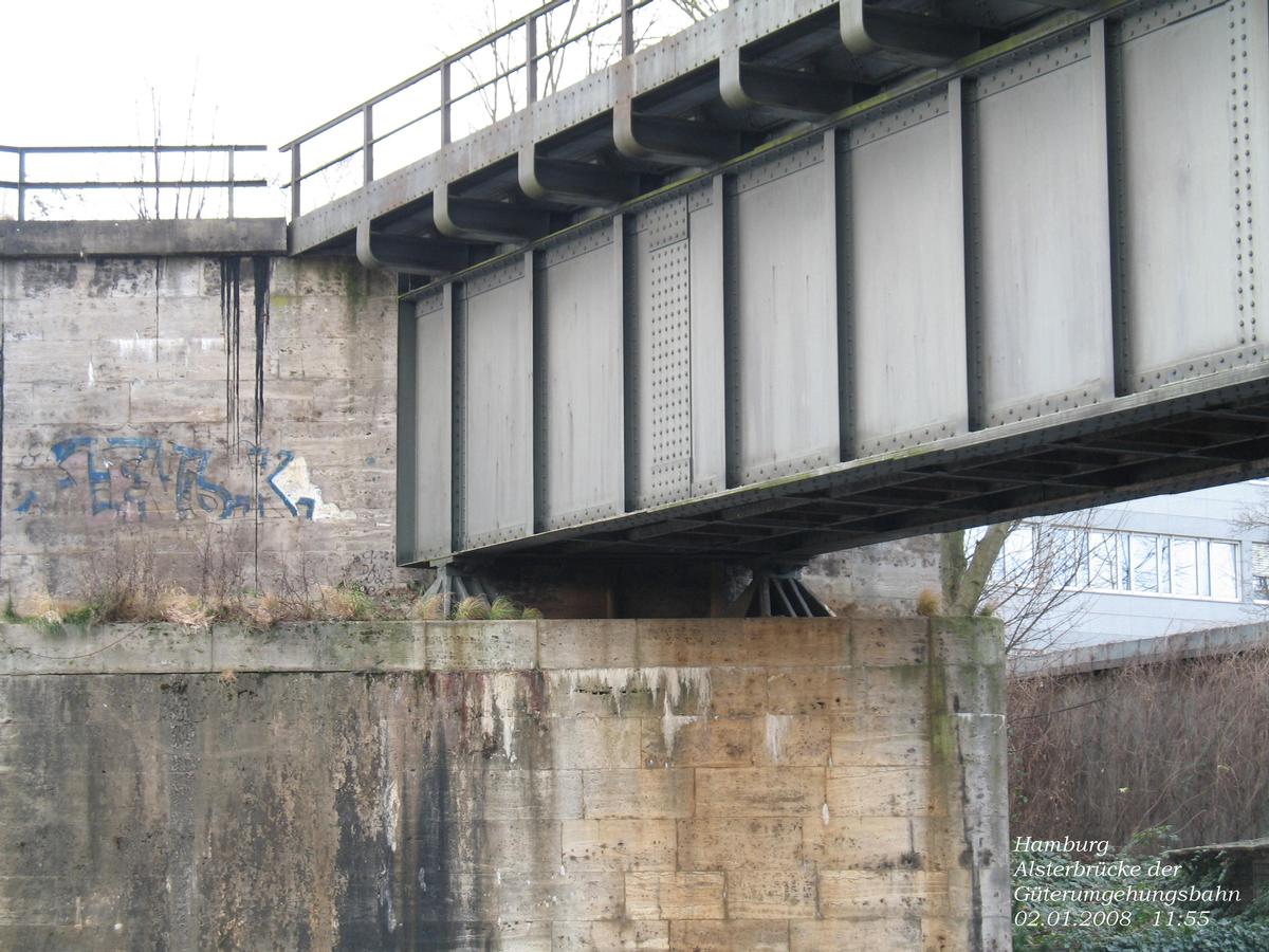 Pont ferroviaire sur l'Alster 