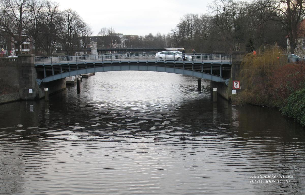 Hambourg / Hudtwalckerbrücke 