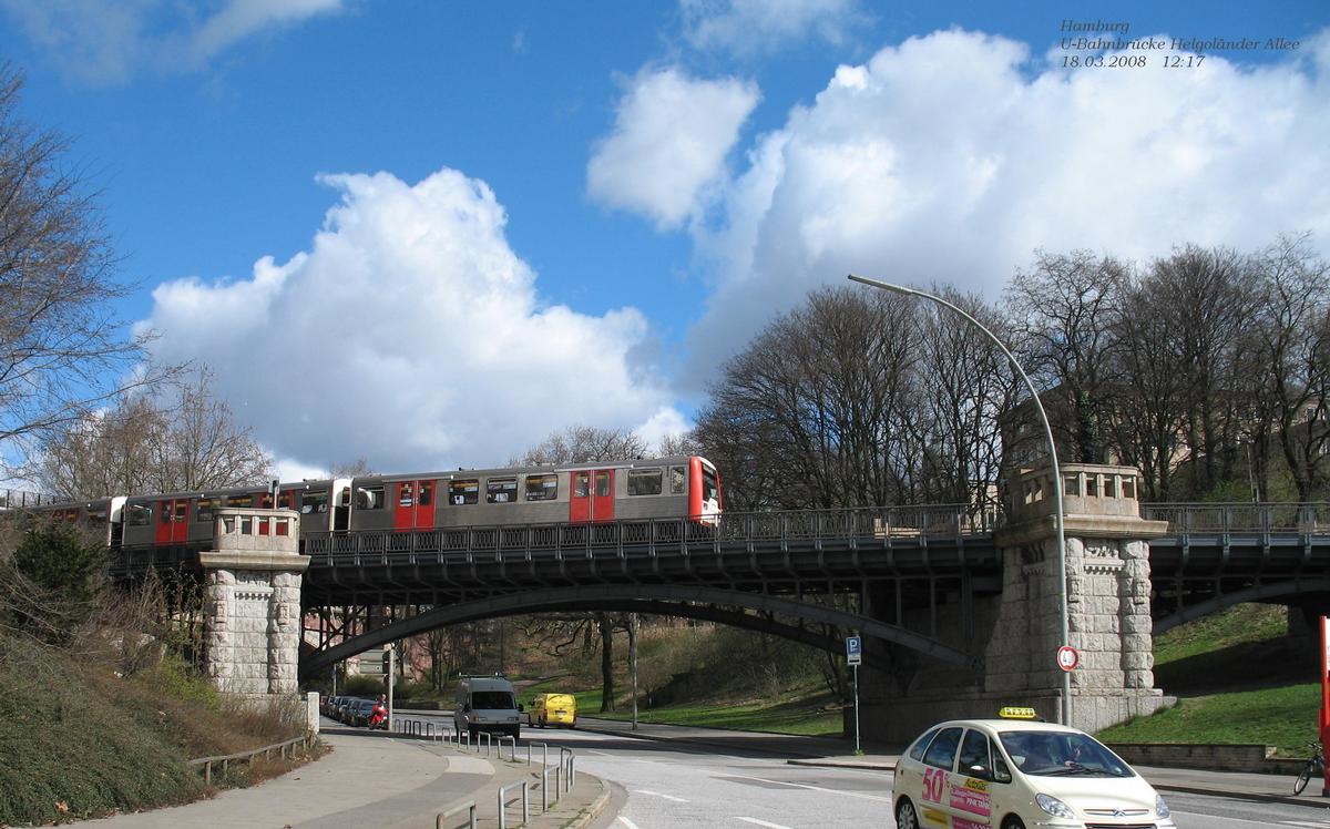 HamburgU-BahnbrückeHelgoländer Allee 