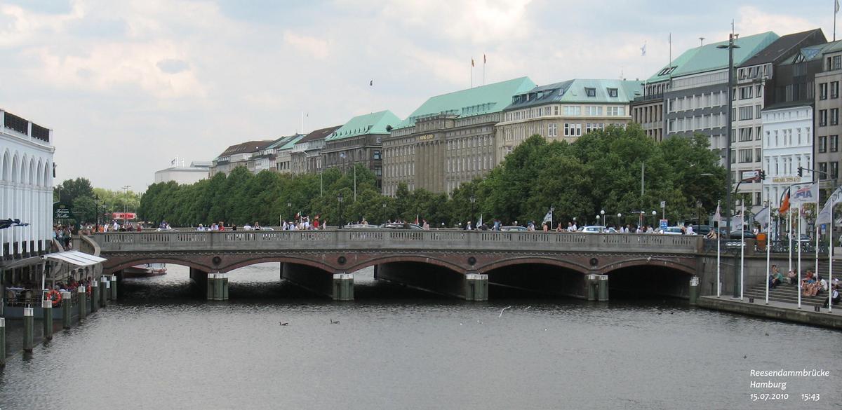Reesendammbrücke in Hamburg 