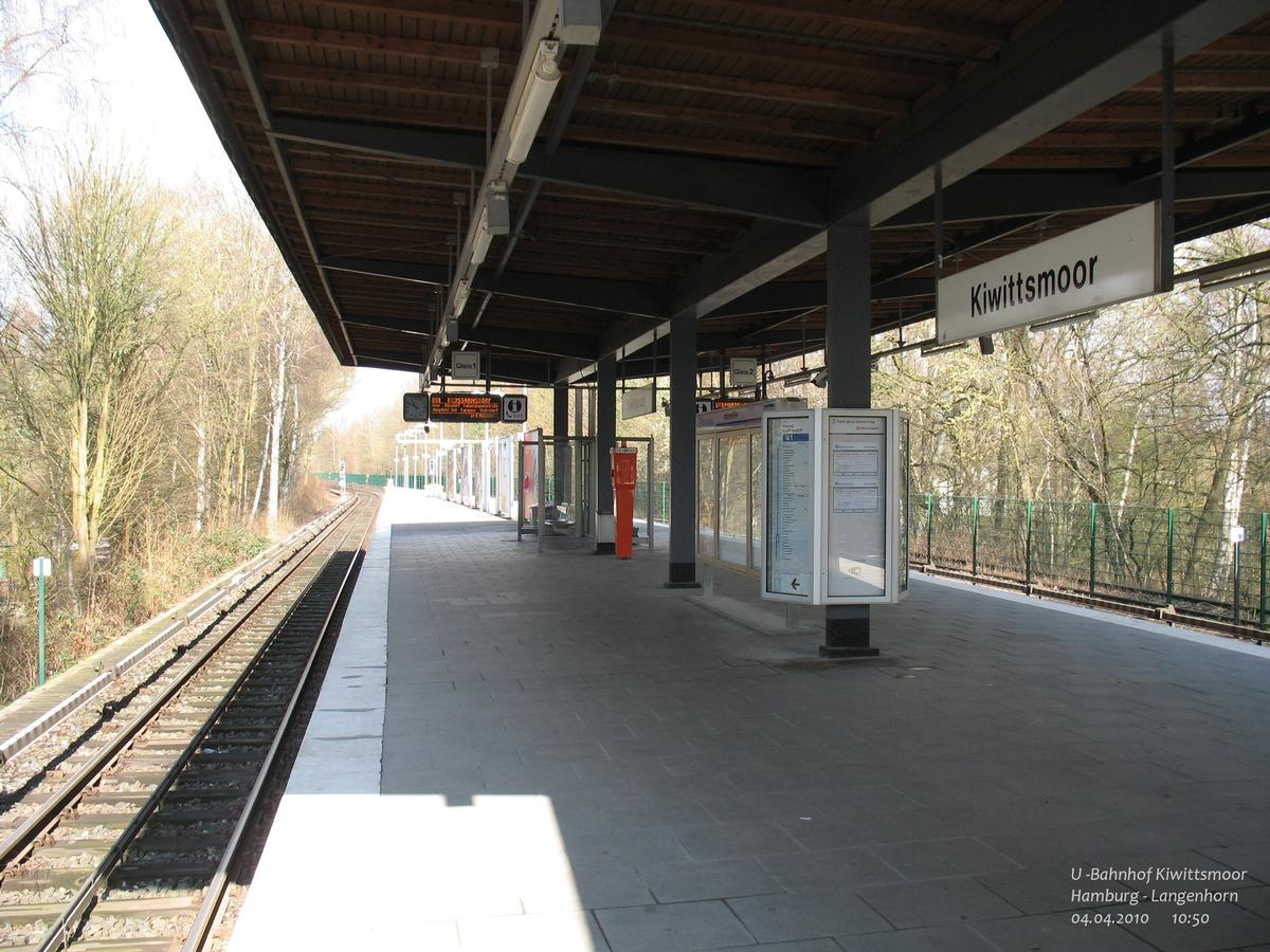 U-Bahnhof Kiwittsmoor in Hamburg-Langenhorn 