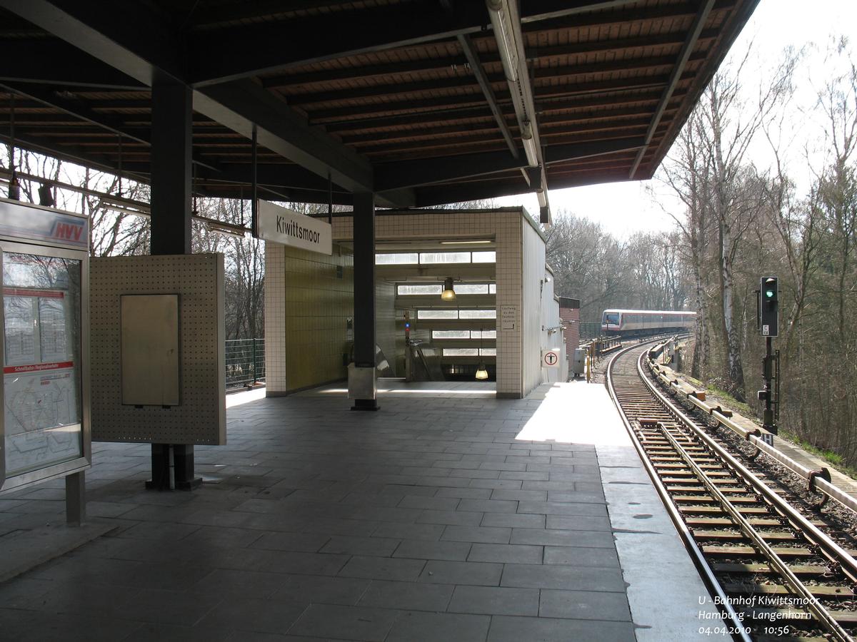 U-Bahnhof Kiwittsmoor in Hamburg-Langenhorn 