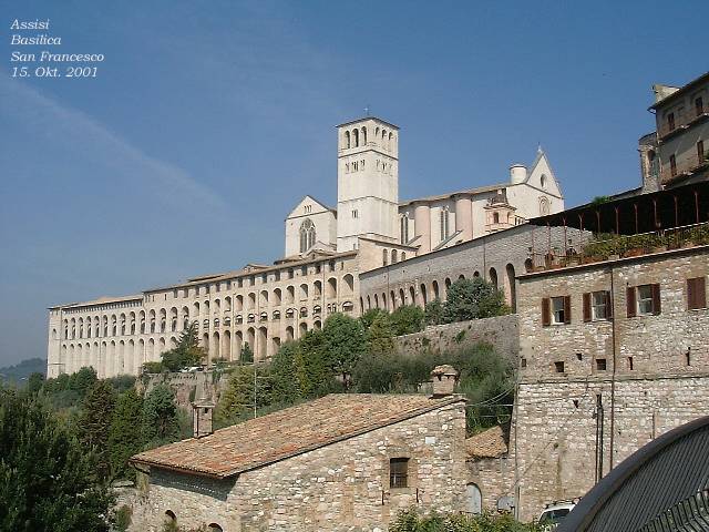 Assisi / Italien: Basilika San Francesco 