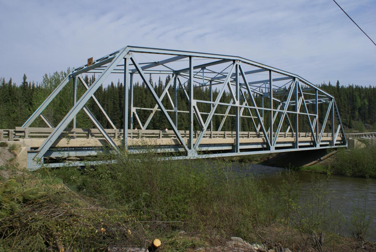 Big Creek Bridge, Alaska Highway / Yukon westlich von Watson Lake 