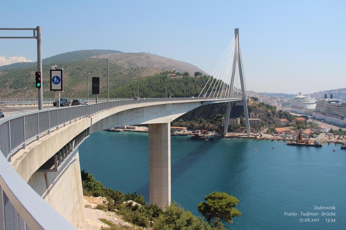 Franjo-Tudjman-Brücke, Dubrovnik 