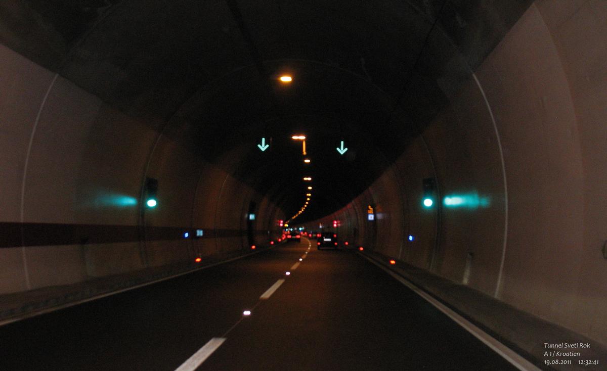 Tunnel Sveti Rok, A 1 / Kroatien 
